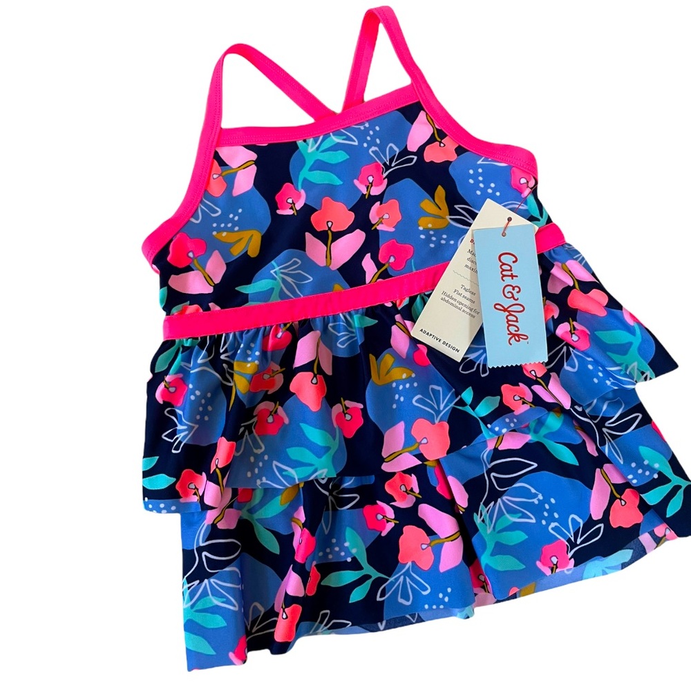 Cat & Jack Ruffled Swim Tank